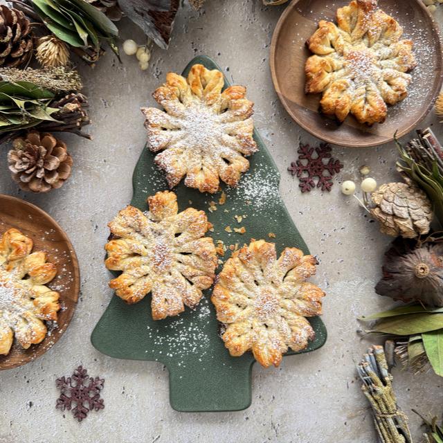 Postres con hojaldre