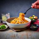 Korean Cheesy Sweetcorn Noodles