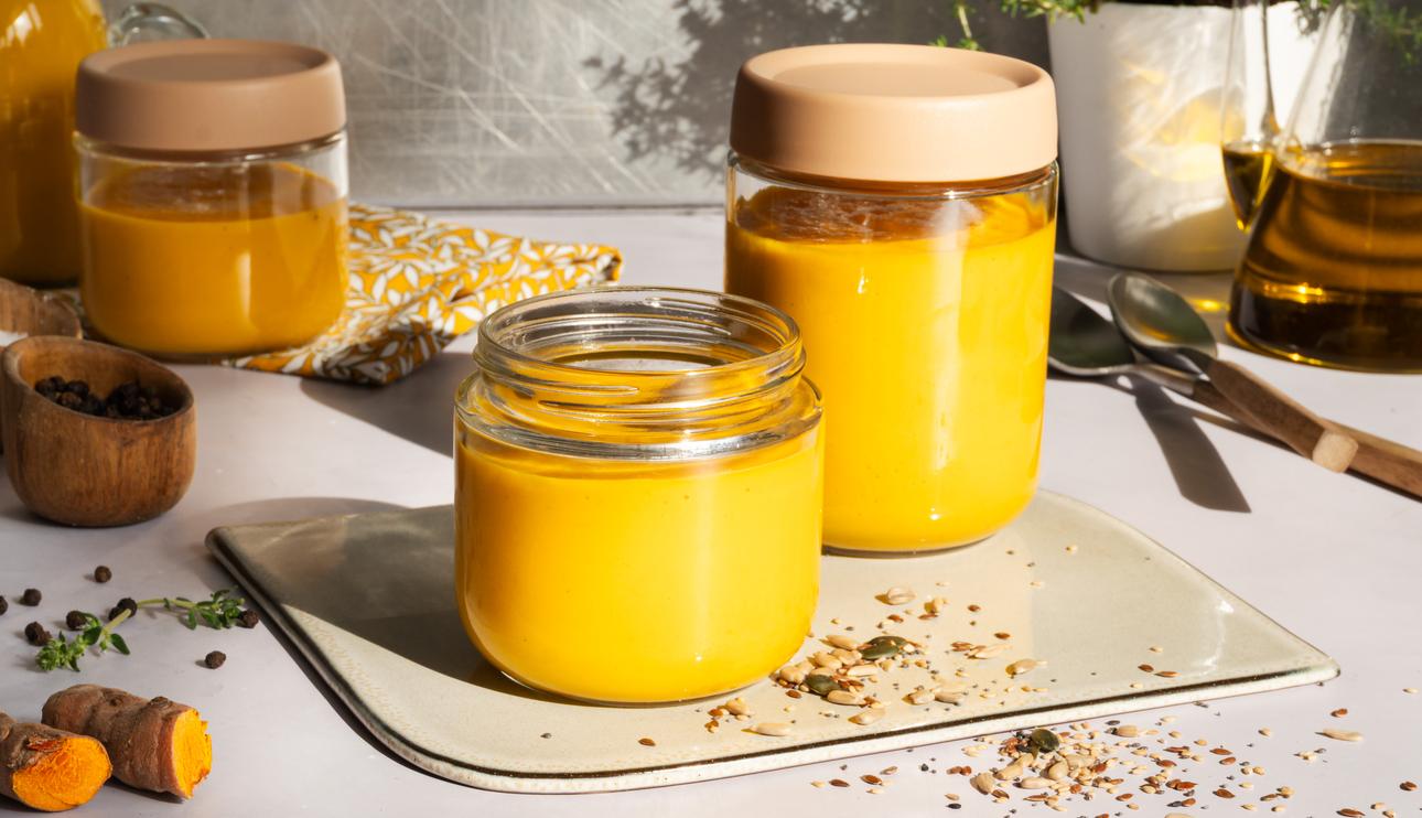 Crema de zanahoria y cúrcuma