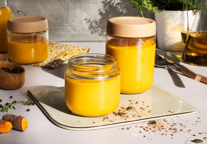 Crema de zanahoria y cúrcuma