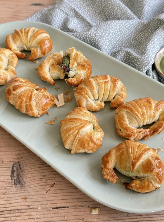 Croissant de chocolate