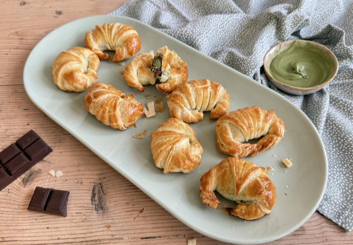 Croissant de chocolate