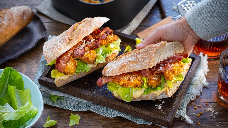 Chicken Caesar Sandwich im Airfryer