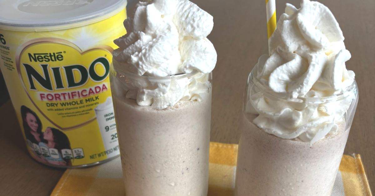 NIDO x Nestle Toll House Chocolate Chip Milkshake