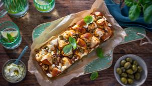 Mediterranes Zupfbrot