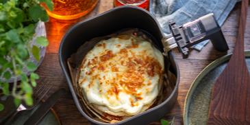 Wrap-Lasagne in der Heißluftfritteuse