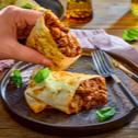 Schnelle Lasagne-Wraps im Airfryer