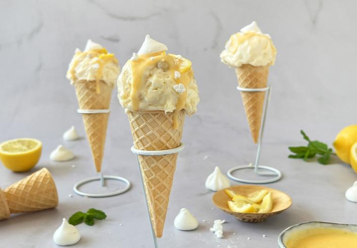 Helado de Lemon Pie