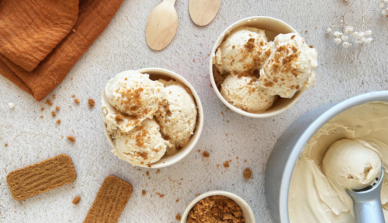 Helado de galleta Lotus Biscoff