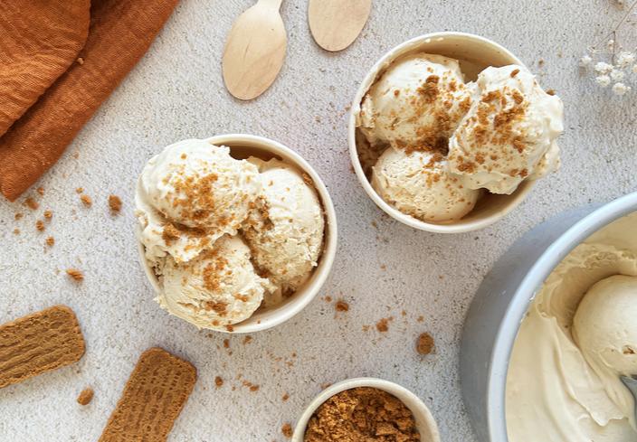 Helado de galleta Lotus Biscoff