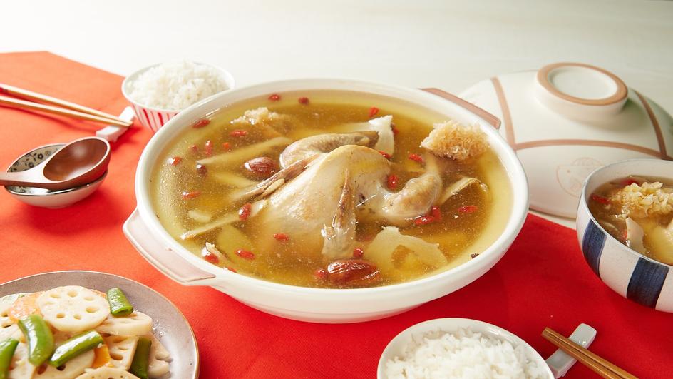 Nourishing Asian-Inspired Chicken Soup