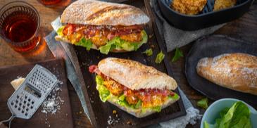 Chicken Caesar Sandwich im Airfryer