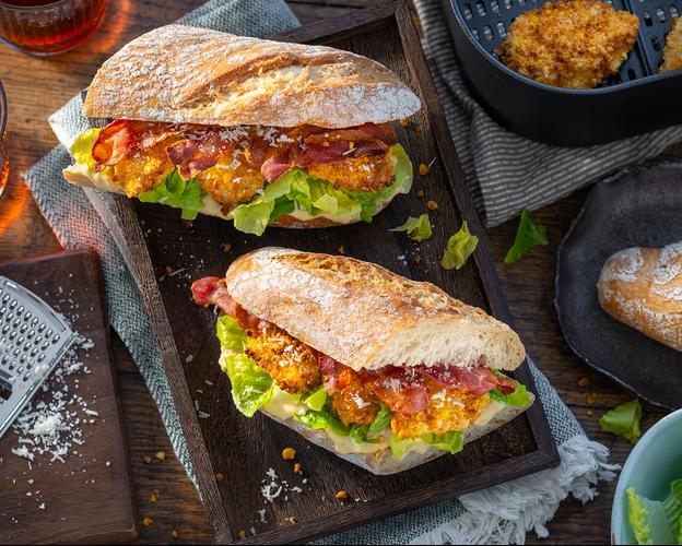 Chicken Caesar Sandwich im Airfryer
