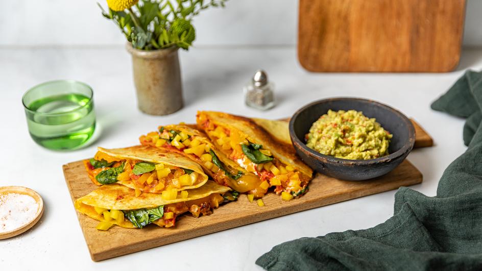 Quesadillas mit Guacamole