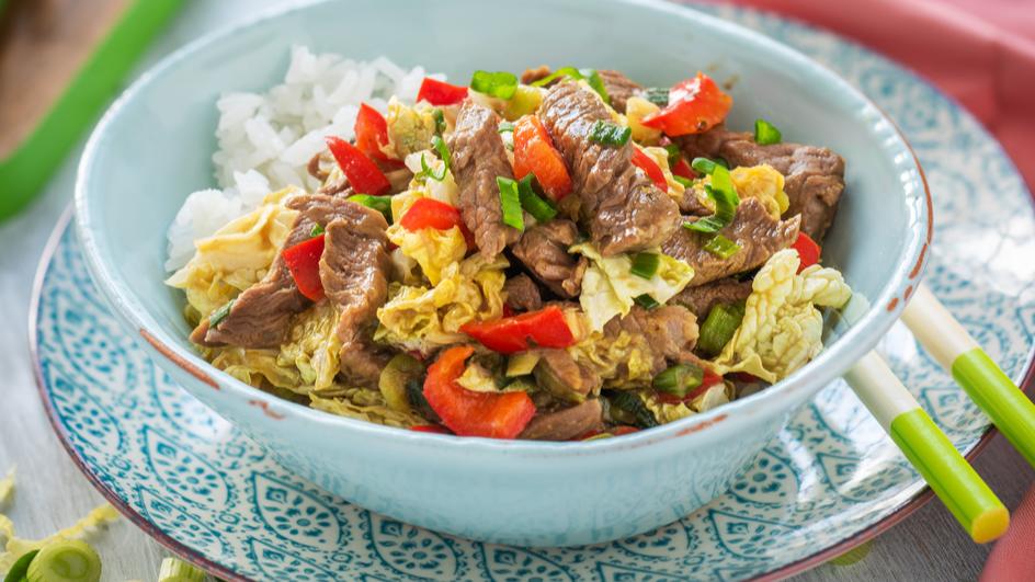 Green Beef Thai Curry