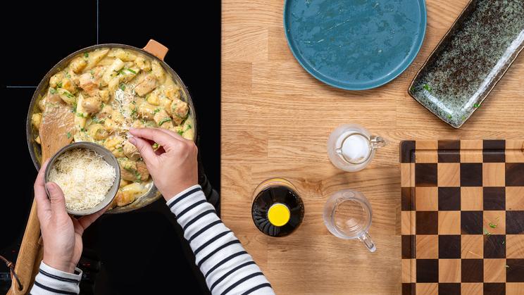 Spargel-Gnocchi-Pfanne