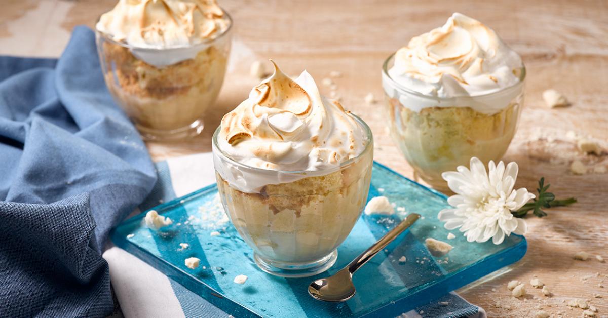 Tres leches en copas