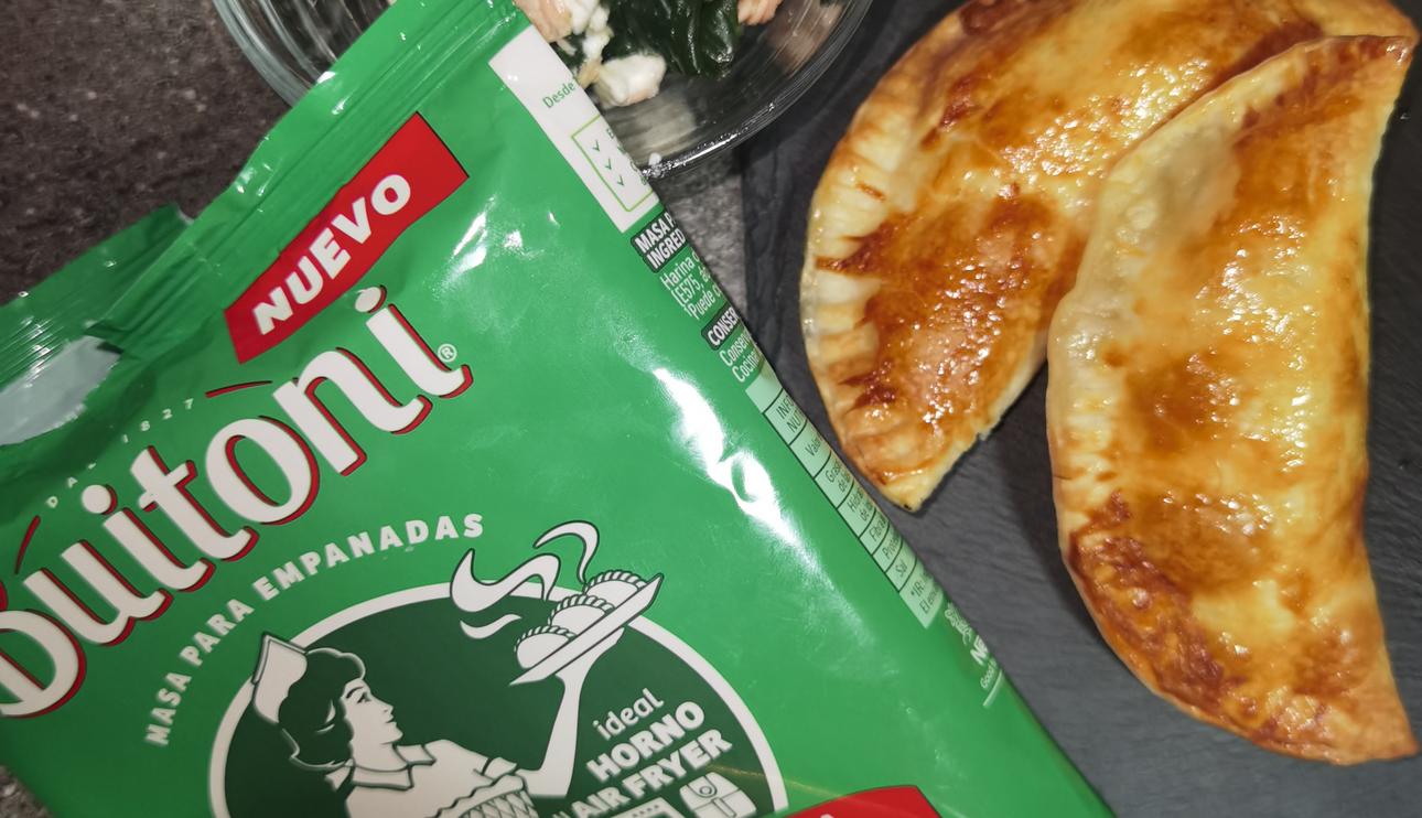 Empanadillas de salmon y espinacas de Yolanda Moral de Alcorcón (Madrid)