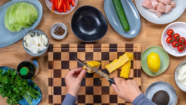 Fajita Chicken Bowl im Airfryer