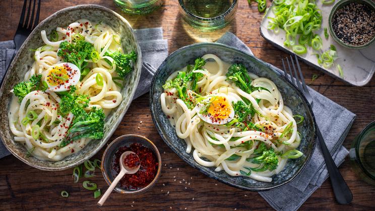 Peanut Udon Noodles