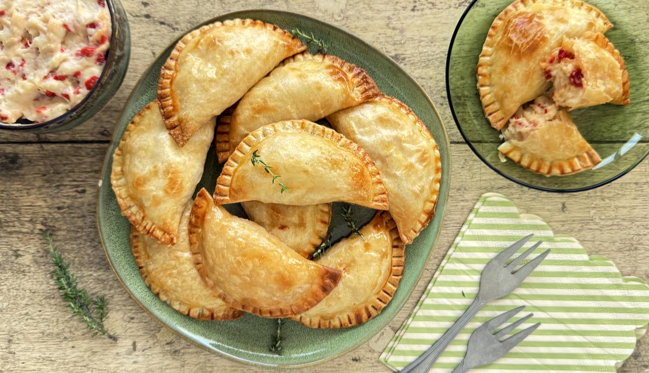 Empanadillas de brandada de bacalao