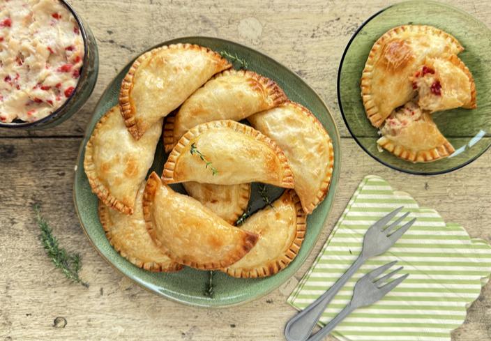 Empanadillas de brandada de bacalao