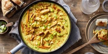 Linsen-Curry mit Hähnchen