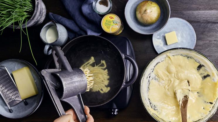 Käsespätzle aus dem Ofen