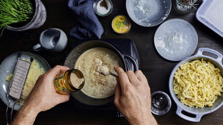 Käsespätzle aus dem Ofen