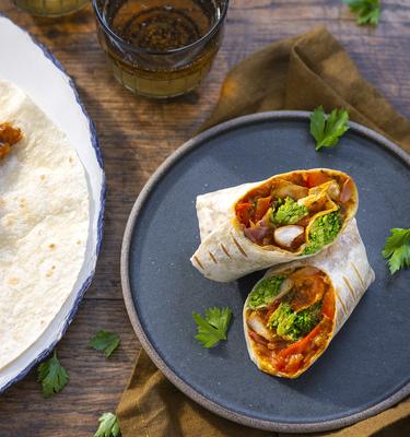 Tikka Masala Wrap