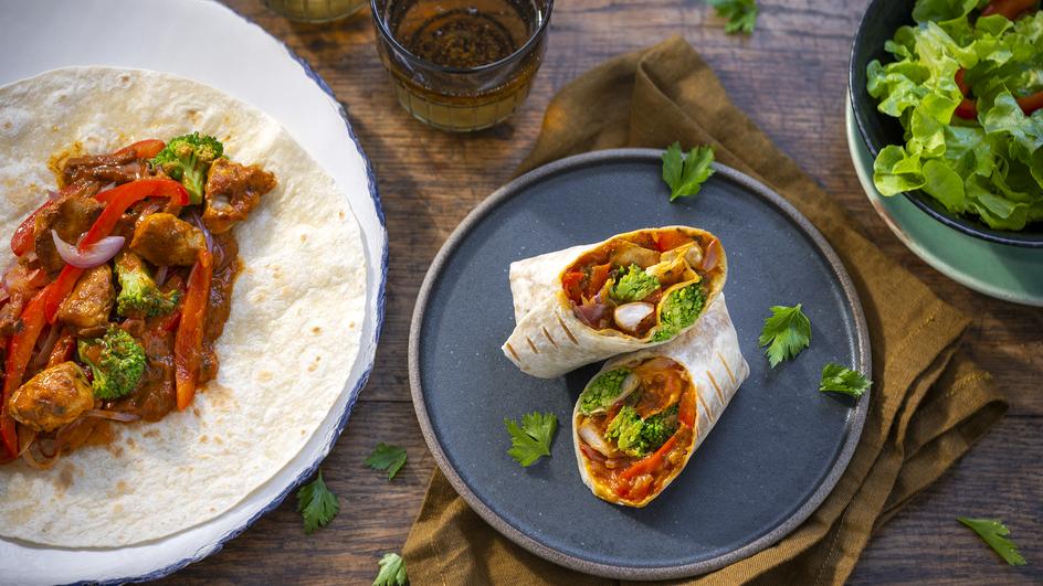 Tikka Masala Wrap