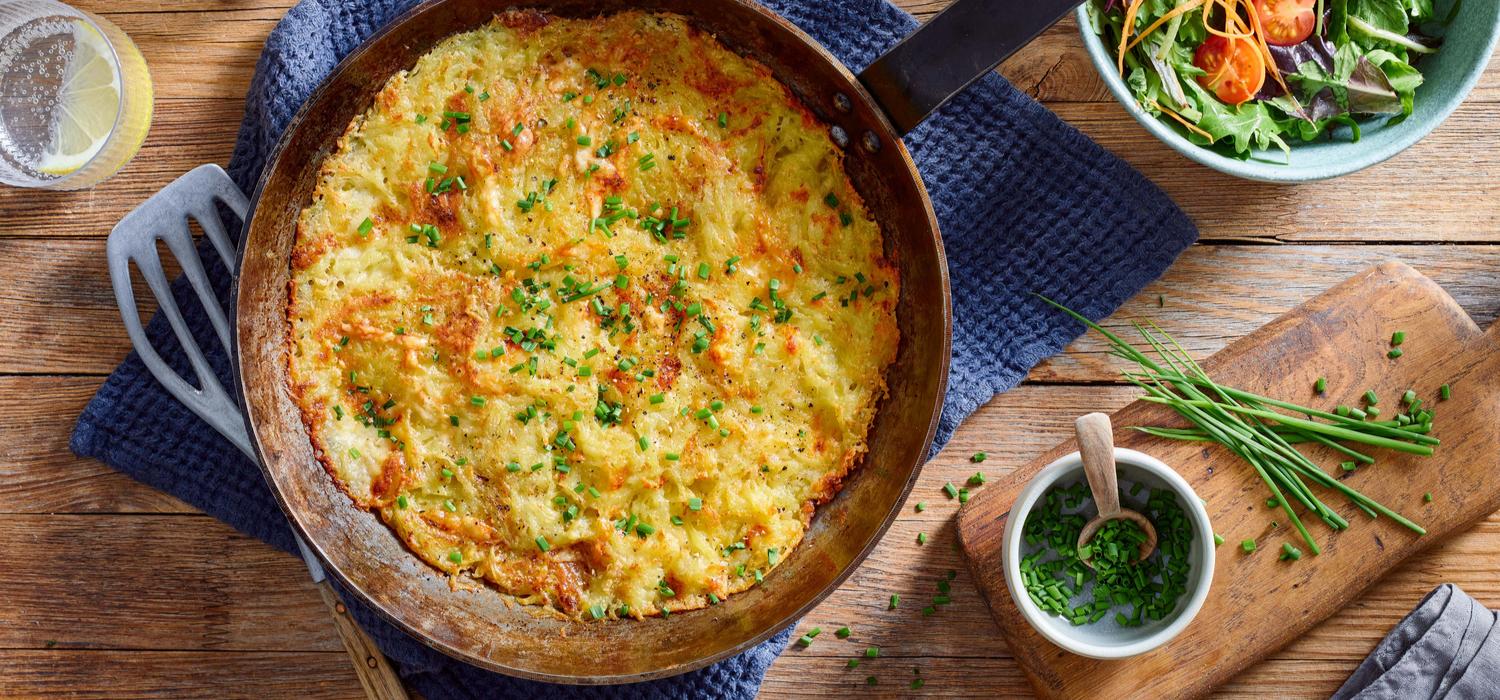 Kartoffel-Käse-Rösti: Schweizer Klassiker | maggi.de