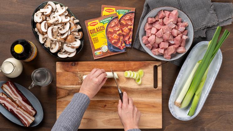 Gulasch "Jäger Art"