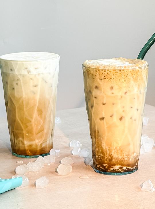 Flan Iced Latte