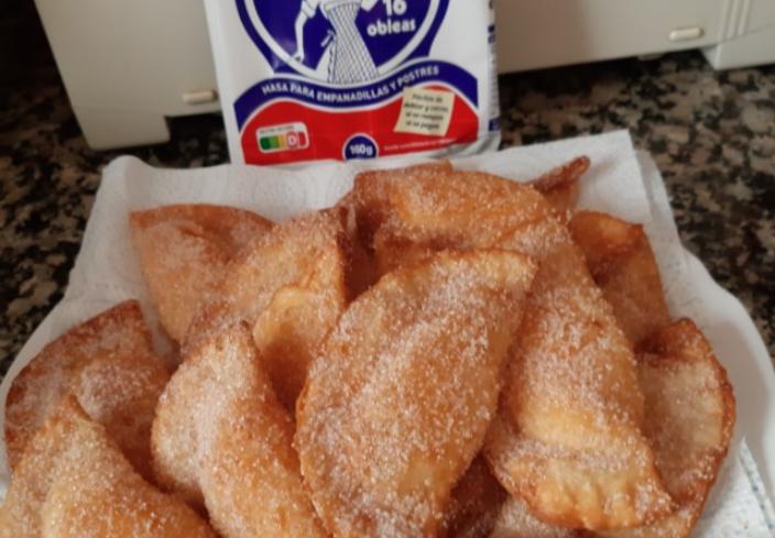 Empanadillas de natillas de Caridad Molina de Córdoba (Córdoba)