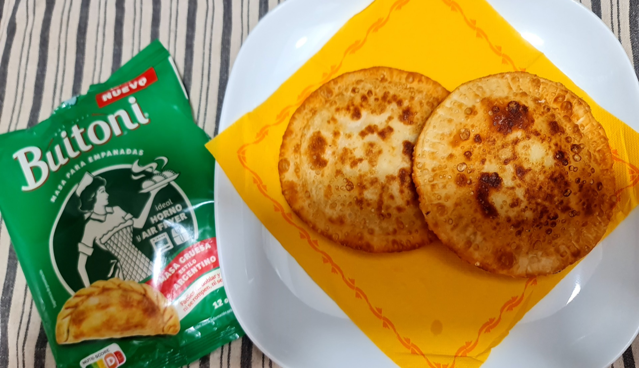 Empanadas de pollo y queso emmental de Elizabeth Minielli de Mataró (Barcelona)