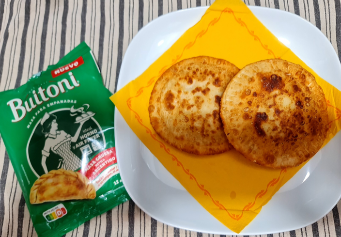 Empanadas de pollo y queso emmental de Elizabeth Minielli de Mataró (Barcelona)