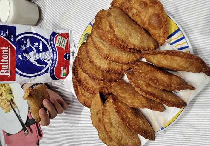 Empanadillas de pisto de Guillermo Mora de Madrid (Madrid)