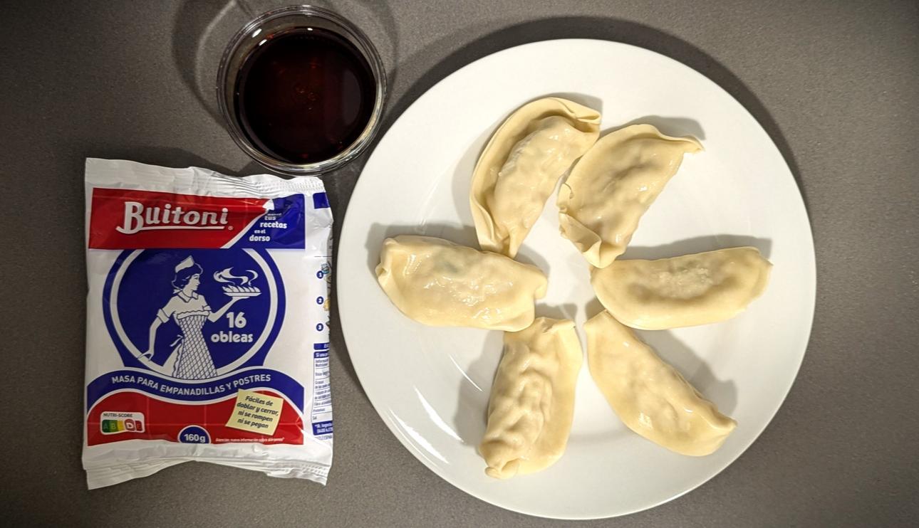 Gyozas de carne con masa BUITONI de María López de Segovia