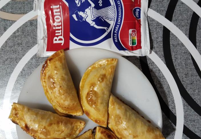 Empanadillas de gambas con verduras al curry de María José Luna de Villaviciosa de Odón (Madrid)