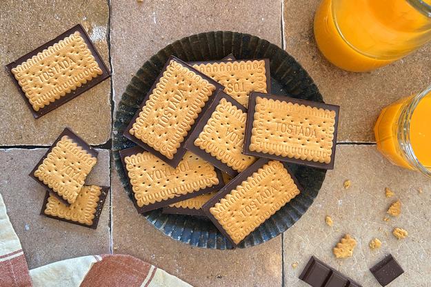 Galletas con chocolate