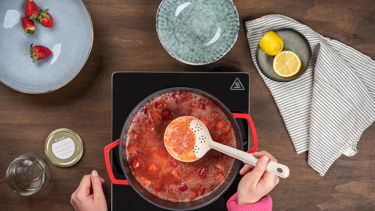 Würzige Erdbeermarmelade