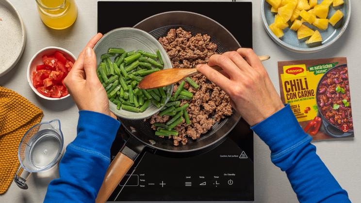 Schnelle Hackfleischpfanne