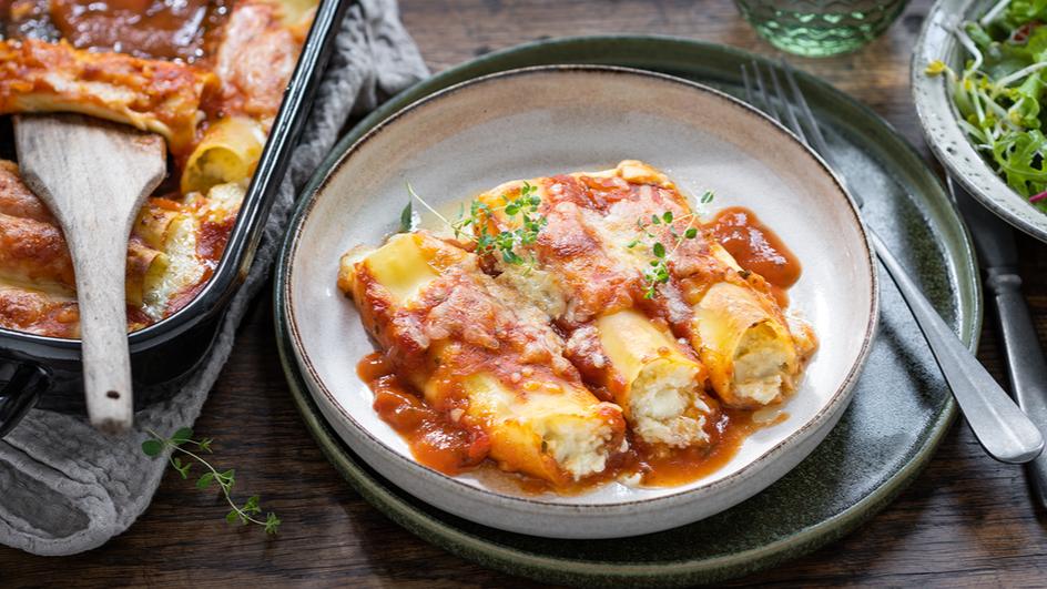 Cannelloni quattro formaggi