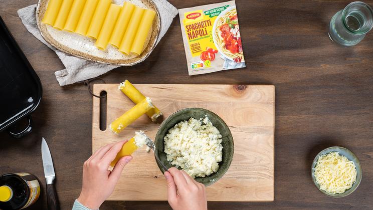 Cannelloni quattro formaggi