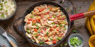 Hähnchengeschnetzeltes "Pomodori"