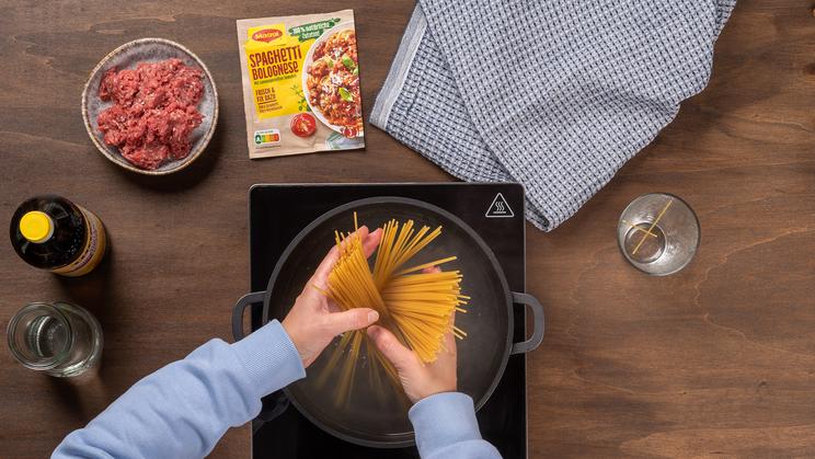 Schnelle Spaghetti Bolognese