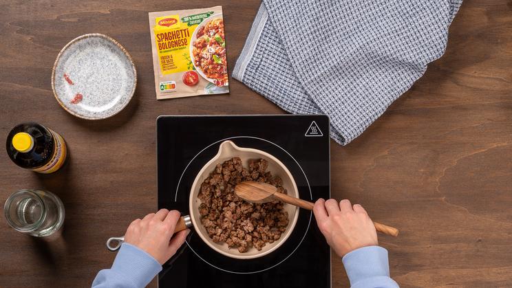 Schnelle Spaghetti Bolognese