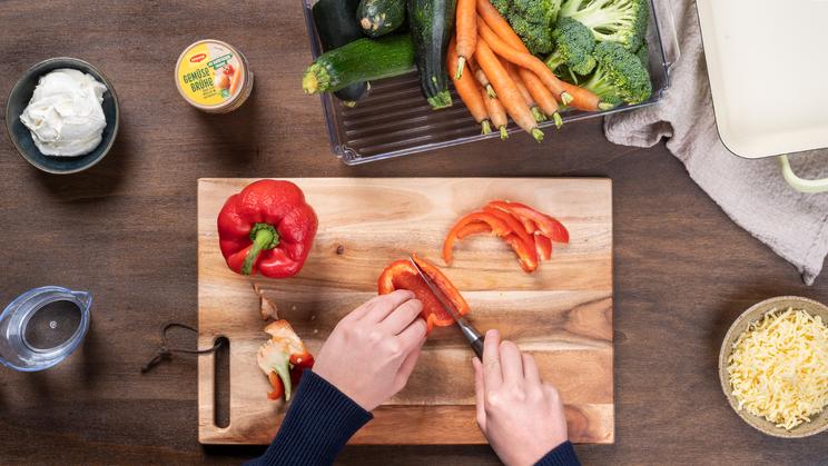 Bunter Gemüseauflauf