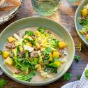Wirsing-Kartoffel-Eintopf mit Hackfleisch